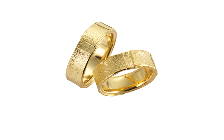 05064+05065-wedding rings, gold 750